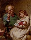 Edwin Thomas Roberts Canvas Paintings - The Proud Little Mother